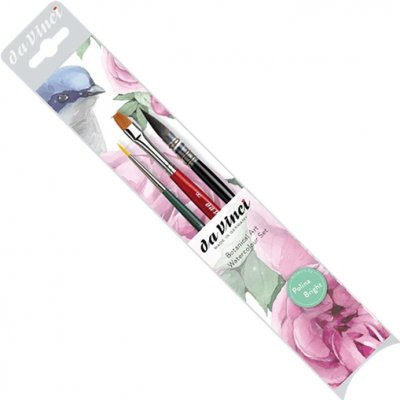 Sada štětců Botanical Art 4216 - da Vinci / 3 ks – Sleviste.cz