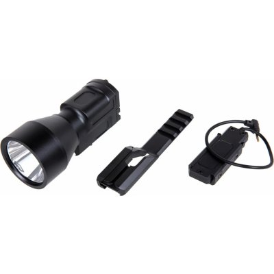 Wadsn Taktická kovová LED svítilna K-2U na RIS, 1000lm černá – Zboží Dáma