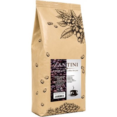 Promatic Zantini Espresso zrnková 1 kg – Hledejceny.cz