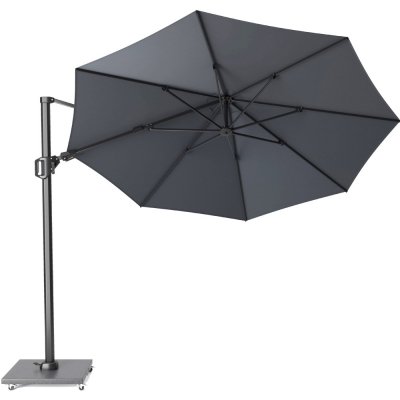 Platinum Slunečník Challenger 2 Classic ø 350 cm, Antracitový, barva rámu Antracitová – Hledejceny.cz