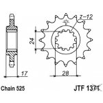 JT Sprockets JTF 1371-15 | Zboží Auto
