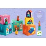 DJECO Skládací kostky s medvědí rodinkou TopaniHouse – Zboží Živě