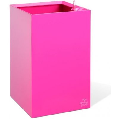 Plastkon FLOWER LOVER cubico 9x9x9 cm růžové – Zboží Mobilmania