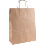 Papírová taška s krouceným uchem 320x160x430 mm kraft – Zboží Dáma