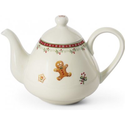 Leander Konvice kávová/čajová vánoční porcelán perníčky 1,20 l – Zbozi.Blesk.cz