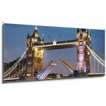 Obraz 1D panorama - 120 x 50 cm - Tower Bridge london tower bridge karetní hra bridge karetní hra – Hledejceny.cz