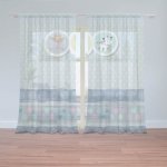 Sablio Záclony Plyšáčci: 2ks 150x250cm – Hledejceny.cz