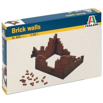 Italeri Model Kit budova 0405 BRICK WALLS 1:35 – Zboží Mobilmania