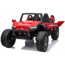 Mamido Elektrické autíčko buggy Clash 24V 4*200W 16km/h 60kg 2x12V14Ah červené