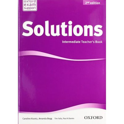 Solutions 2nd edition Intermediate Teacher´s book (without CD-ROM) – Zbozi.Blesk.cz