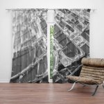Sablio Závěs Rozbité sklo: 2ks 140x250cm – Hledejceny.cz