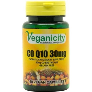 Veganicity Koenzym Q10 30 mg 60 kapslí