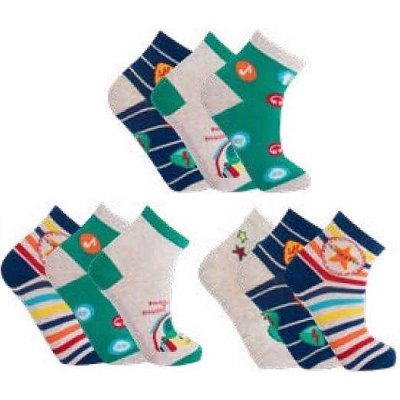TRENDY SOCKS ROCK STAR dětské barevné ponožky náhodný mix