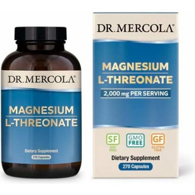 Dr.Mercola Magnesium treonát 90 kapslí