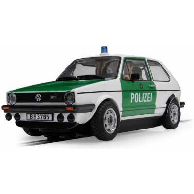 Scalextric Autíčko Street C4572 Volkswagen Golf MK1 Polizei (1:32) – Sleviste.cz