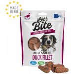 Brit Let's Bite Meat snacks Duck Fillet 80 g – Sleviste.cz