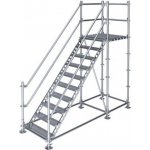 Scaform-Rux Samonosné venkovní schodiště s podestou výška 2 m – Sleviste.cz