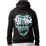 mikina Pitcha GORILLA black/turquiose – Zboží Dáma