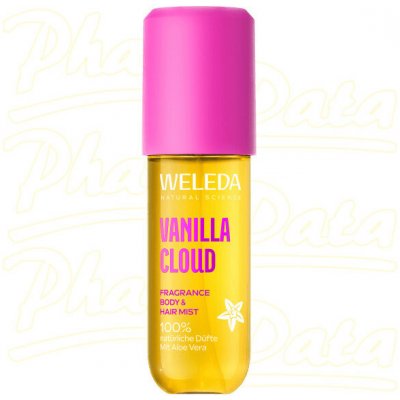 Weleda Fragrance Body & Hair Mist Vanilla Cloud 95 ml – Zboží Dáma