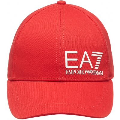 EA7 EMPORIO ARMANI TRAIN CORE U CAP LOGO 247088CC01040274 Červené – Zboží Mobilmania