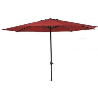 Sunfun Slunečník Trentino II, 400 cm, 800 x 800 cm, červená – Hledejceny.cz