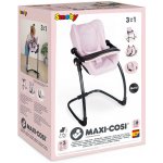 Smoby 3v1 Autosedačka a židlička MC&Q pro panenky světle růžová – Zboží Dáma