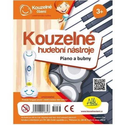 Albi Kouzelné čtení Kouzelné hudební nástroje Piano a bubny – Hledejceny.cz