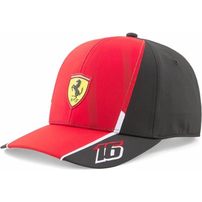 PUMA Scuderia Ferrari Charles Leclerc LC Cap Snapback/OSFA Black Rosso Corsa Formule 1 – Zboží Mobilmania