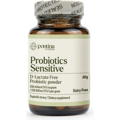 Pontina Nutrition Probiotika bez d-laktátu Sensitive 60 g – Hledejceny.cz