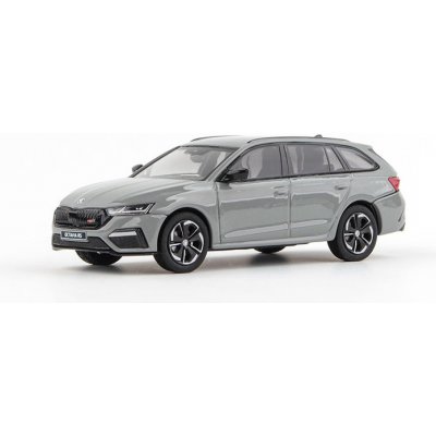 Abrex škoda Octavia IV Combi RS 2020 Šedá Steel Uni 1:43 – Zbozi.Blesk.cz