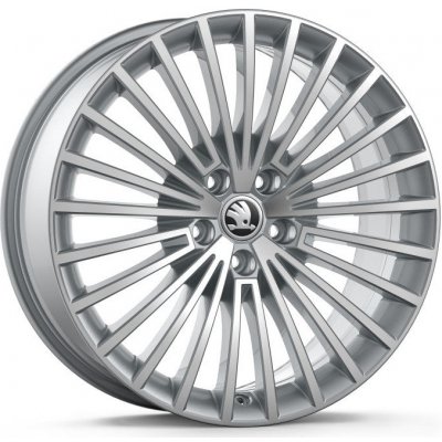 Škoda Cepeus 8x19 5x112 ET44 silver – Zboží Mobilmania