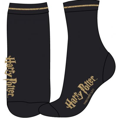 Harry Potter Dětské ponožky černé – Zboží Mobilmania