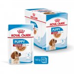 Royal Canin Puppy Medium 10 x 140 g – Zboží Mobilmania