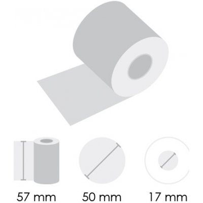 PAPIERNIK Kotoučky TERMO KRPAROLLS 57/50/17 (10ks) – Zboží Živě