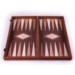 Backgammon Wenge (černý) extra malý cestovní – Zboží Živě