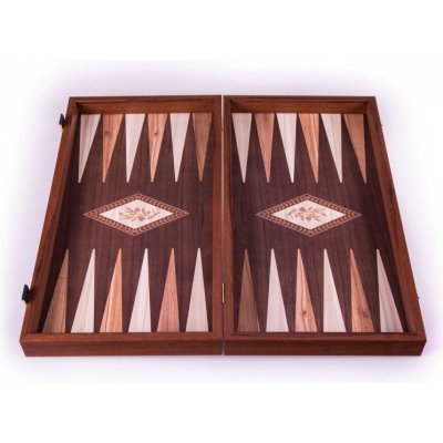 Backgammon Olivový extra malý cestovní