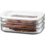 Mepal Modula bílá trojúrovňová plastová dóza na uzeniny 1,6 l – Sleviste.cz