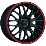 Barracuda Karizzma 8x18 4x108 ET13 matt black trim red | Zboží Auto