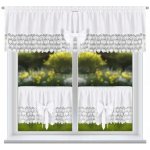 BytoTex Sada hotových záclon LG 394, 300x50 cm – Hledejceny.cz