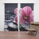 Závěsy Orchidej: 2 ks - 140x250 cm - Sablio – Hledejceny.cz