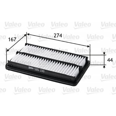 Vzduchový filtr VALEO 585330 – Hledejceny.cz
