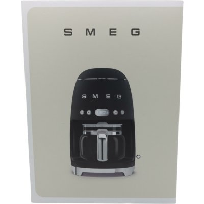 Smeg Překapávač, černý mat DCF02BLMEU – Zboží Dáma