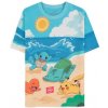 Dámské tričko s potiskem Difuzed Pokémon Beach Day