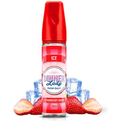 Dinner Lady Ice Strawberry Bikini Ice 20 ml – Zbozi.Blesk.cz