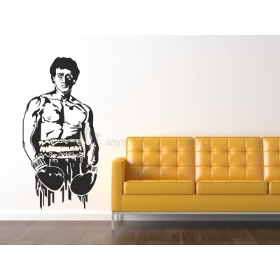 dekorace-steny.cz 278 - Nálepky na stěnu - Rocky Balboa - 60 x 120 cm – Hledejceny.cz