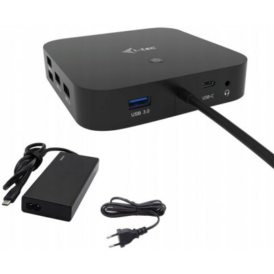 i-Tec USB-C HDMI DP Docking Station with Power Delivery 65W C31HDMIDPDOCKPD65