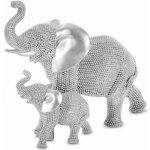 EUROFIRANY DEKORAČNÍ FIGURKA ELDO 25X12X20 CM STŘÍBRNÁ – Hledejceny.cz