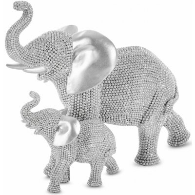 EUROFIRANY DEKORAČNÍ FIGURKA ELDO 25X12X20 CM STŘÍBRNÁ – Hledejceny.cz