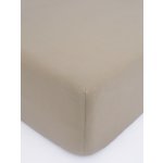 MKLuzkoviny.cz Jersey prostěradlo Classic šedohnědé 160x200 – Sleviste.cz