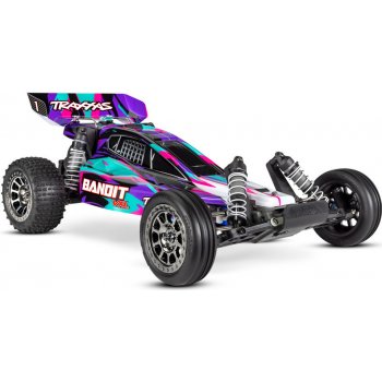 Traxxas Bandit VXL RTR fialová 1:10